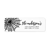 Halloween Return Address Labels (Voorkant)