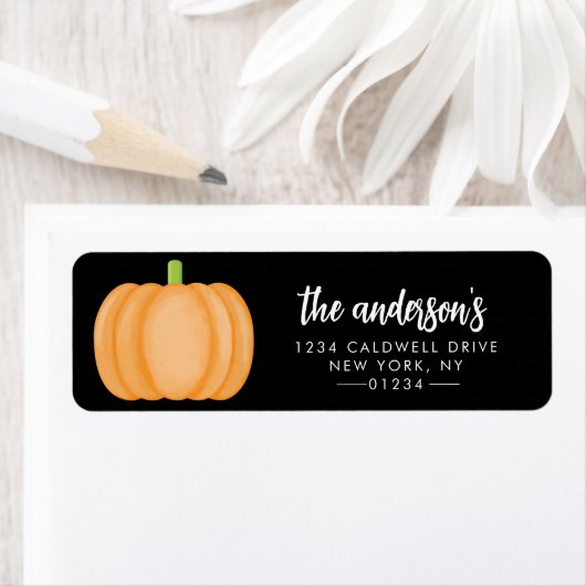 Halloween Return Address Labels (Insitu)