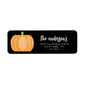 Halloween Return Address Labels (Voorkant)