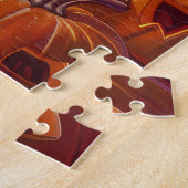 Halloween Rhodesian Ridgeback Vampire Pumpkins Legpuzzel (Zijkant)