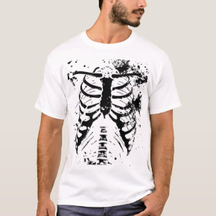 Halloween Ribbenkast T-shirt