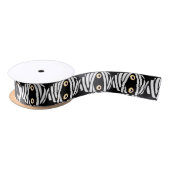 Halloween Ribbon Boo! Halloween Mummy Ribbon Satijnen Lint (Spoel)
