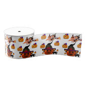 Halloween Ribbon Grosgrain Lint (Spoel)