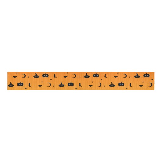 Halloween Ribbon Grosgrain Lint (Voorkant)