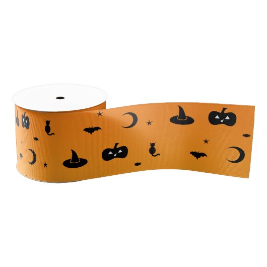 Halloween Ribbon Grosgrain Lint (Spoel)