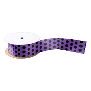 Halloween Ribbon-Polka Dots Satijnen Lint