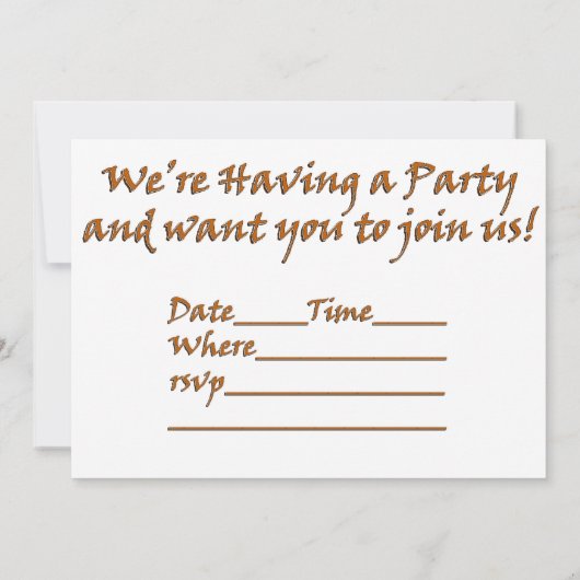 Halloween RIP Cemetery Grave Marker Kaart (Achterkant)