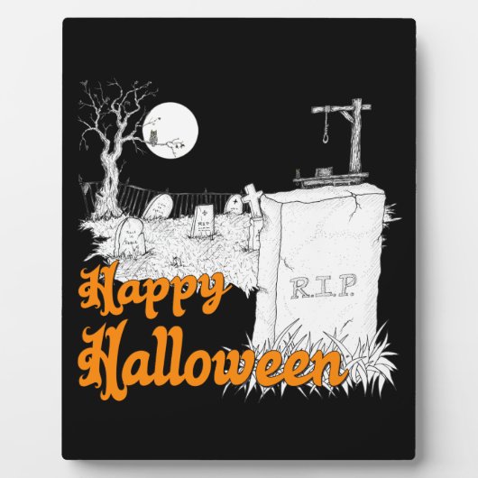 Halloween RIP Fotoplaat (Voorkant)