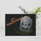 Halloween RIP Kerkhof Grafsteen Kaart (Staand voorkant)