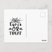 Halloween RIP Spooky Candle Skull Colour Briefkaart (Achterkant)
