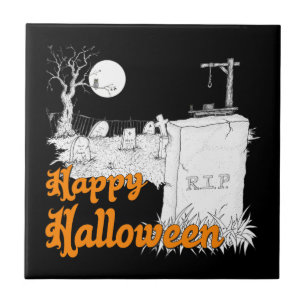 Halloween RIP Tegeltje