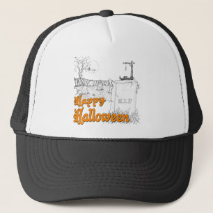 Halloween RIP Trucker Pet