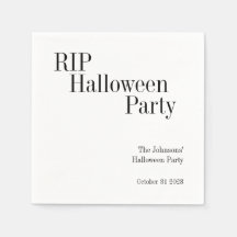Halloween RIP Zwart en Wit Feest