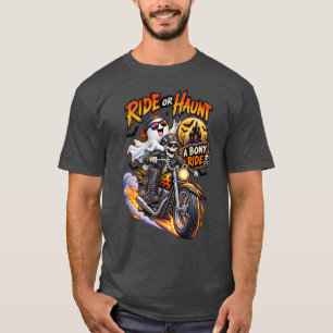 Halloween Rit of Verschrikking Een Grimmige Rit Sk T-shirt