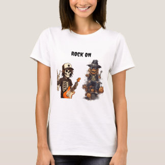 Halloween rock aan t-shirt