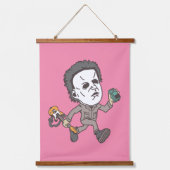 Halloween Rockers Hangend Wandkleed (Voorkant 2)