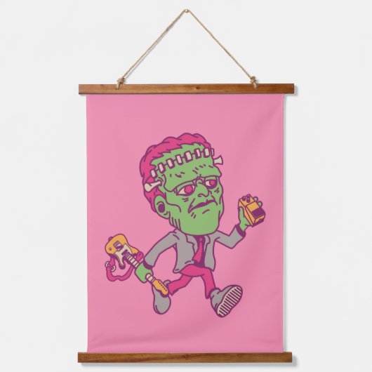 Halloween Rockers Hangend Wandkleed (Voorkant 3)