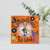 Halloween Rockin' Around the Clock Party - SRF Kaart (Staand voorkant)