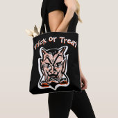 Halloween Rode Duivel | Donkere Trick or treat Tote Bag (Dichtbij)