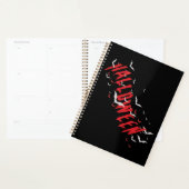 Halloween Rode Enge Ogen Planner (Display)