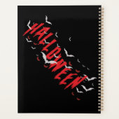 Halloween Rode Enge Ogen Planner (Achterkant)