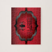 Halloween rode spin legpuzzel (Verticaal)