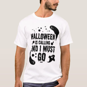 Halloween roept t-shirt