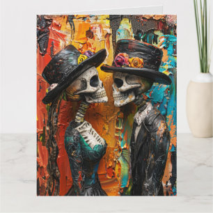 HALLOWEEN ROMANTISCHE ROMANCE KAART