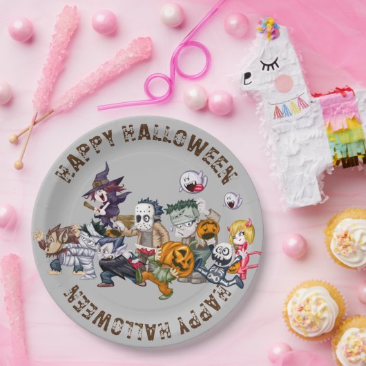 Halloween rond Bord (Feest)