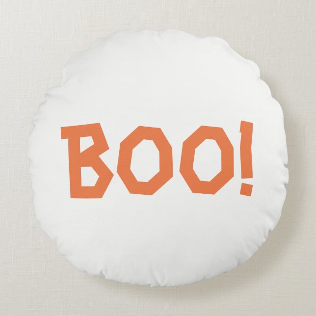 Halloween Rond Kussen (Voorkant)