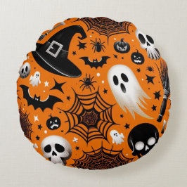 Halloween Rond Kussen