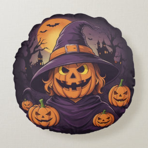Halloween- Rond Kussen