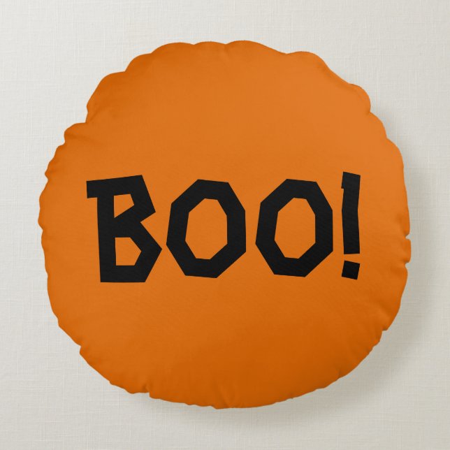 Halloween Rond Kussen (Voorkant)