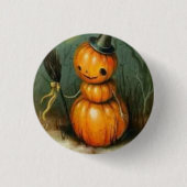 Halloween Ronde Button 3,2 Cm (Voorkant)