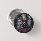 Halloween Ronde Button 3,2 Cm (Voorkant /achterkant)