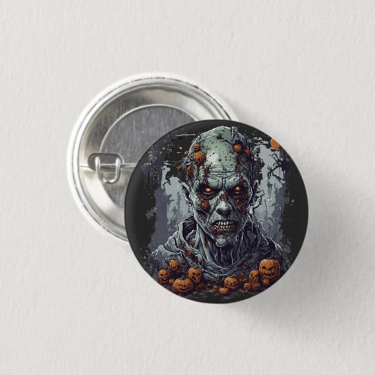 Halloween Ronde Button 3,2 Cm (Voorkant /achterkant)