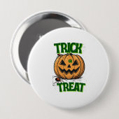 Halloween ronde button 4,0 cm (Voorkant /achterkant)