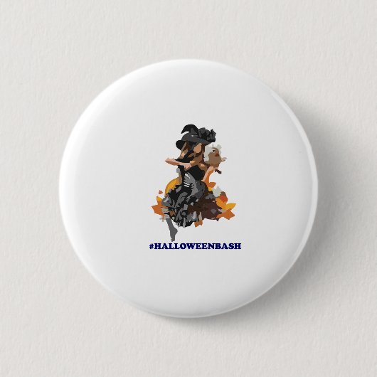Halloween Ronde Button 5,7 Cm (Voorkant)