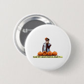 Halloween Ronde Button 5,7 Cm (Voorkant /achterkant)