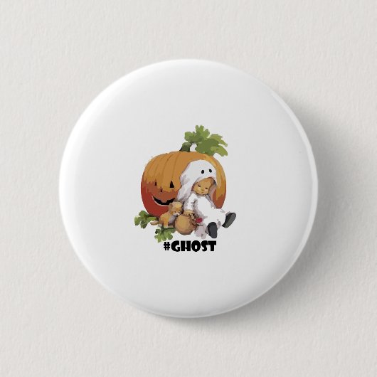 Halloween Ronde Button 5,7 Cm (Voorkant)
