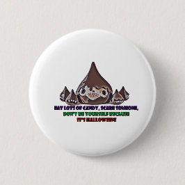 Halloween Ronde Button 5,7 Cm