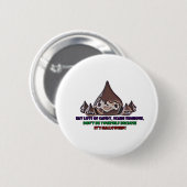 Halloween Ronde Button 5,7 Cm (Voorkant /achterkant)