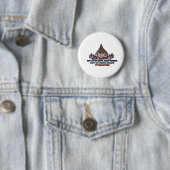 Halloween Ronde Button 5,7 Cm (In situ)