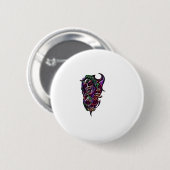 Halloween Ronde Button 5,7 Cm (Voorkant /achterkant)
