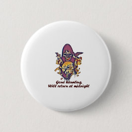 Halloween Ronde Button 5,7 Cm