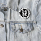 Halloween Ronde Button 5,7 Cm (In situ)