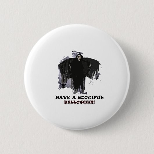 Halloween Ronde Button 5,7 Cm (Voorkant)