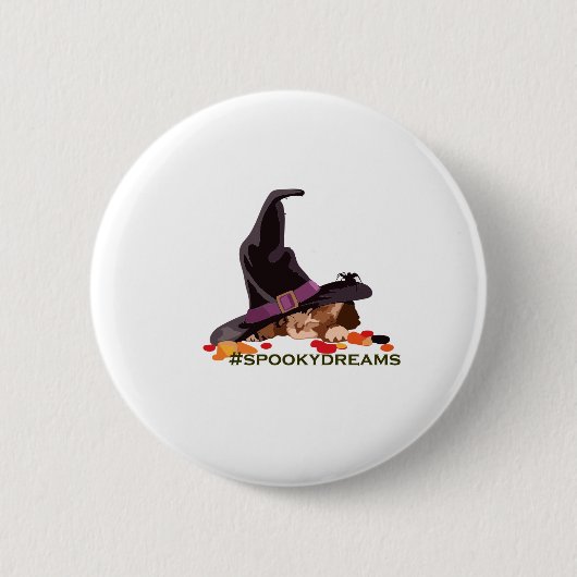 Halloween Ronde Button 5,7 Cm (Voorkant)