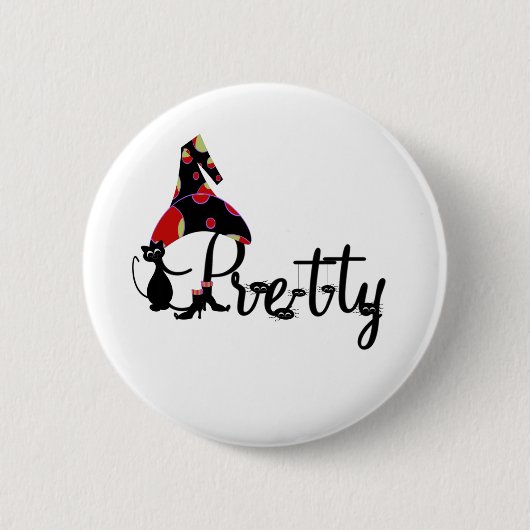 Halloween ronde button 5,7 cm (Voorkant)