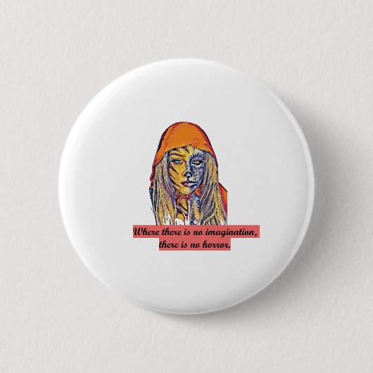 Halloween Ronde Button 5,7 Cm (Voorkant)